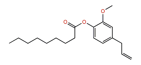 4-Allyl-2-methoxyphenyl nonanoate